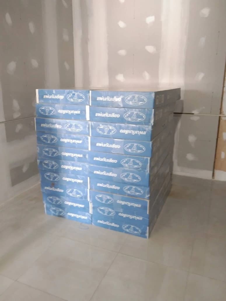 แผ่นอะคูสติก KS-301 ติดตั้งโครงการ