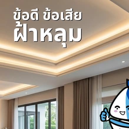 ฝ้าหลุม ข้อดีข้อเสีย ที่พี่ๆ ควรรู้ก่อนสั่งงาน
