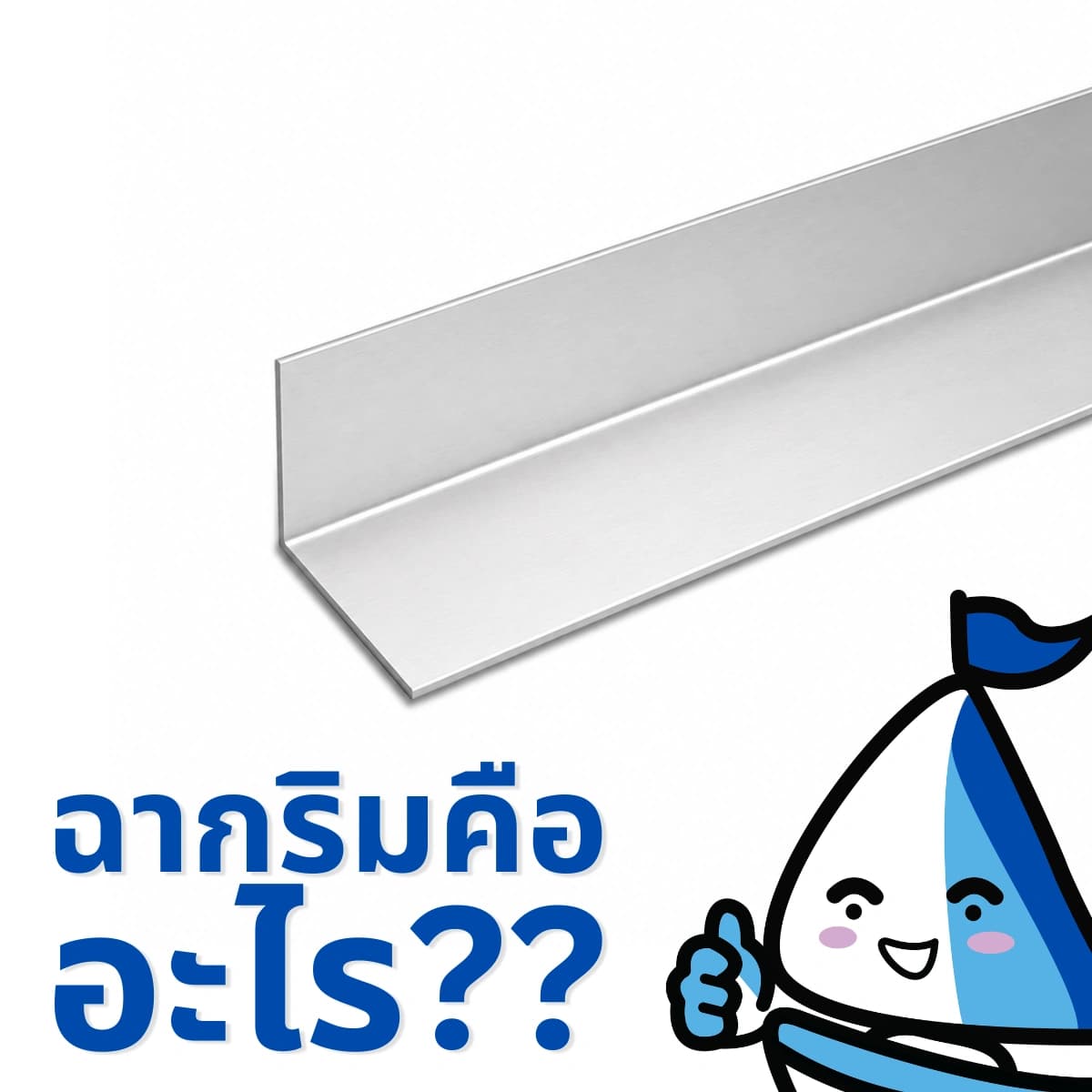 ฉากริมคืออะไร? รู้จักชิ้นส่วนสำคัญของฝ้า T-bar