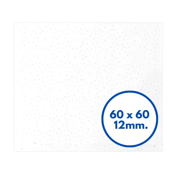 แผ่นฝ้าทีบาร์ ปรุลาย ลดเสียงก้อง KS-201 ขนาด 600 x 600 x 12มม.