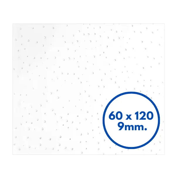 แผ่นฝ้าทีบาร์ ปรุลาย ลดเสียงก้อง KS-202 ขนาด 600 x 1200 x 9มม.