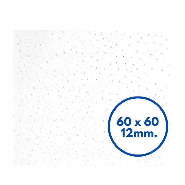 แผ่นฝ้าทีบาร์ ปรุลาย ลดเสียงก้อง KS-203 ขนาด 600 x 600 x 12มม.