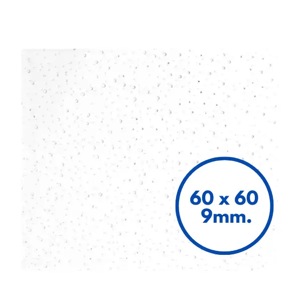 แผ่นฝ้าทีบาร์ ปรุลาย ลดเสียงก้อง KS-203 ขนาด 600 x 600 x 9มม.